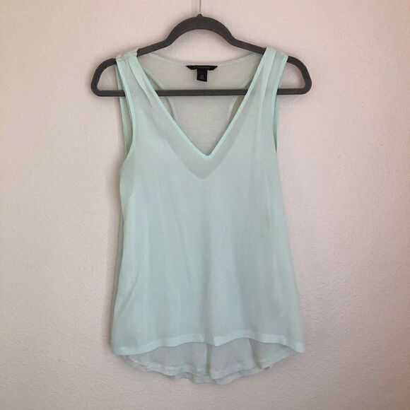 Banana Republic Layered Racerback Mint Tank - XS - Picture 1 of 7